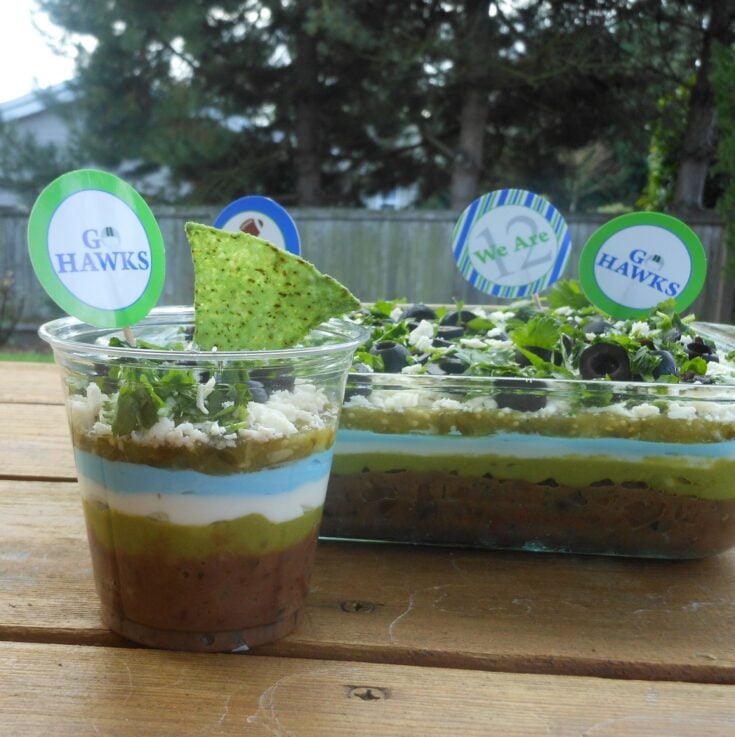 Image for Seahawks Seven-Layer Dip