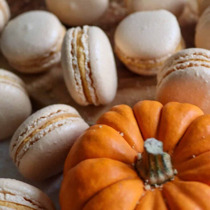 Image for Spiced Pumpkin Cheesecake Macarons (⅞ Cup)