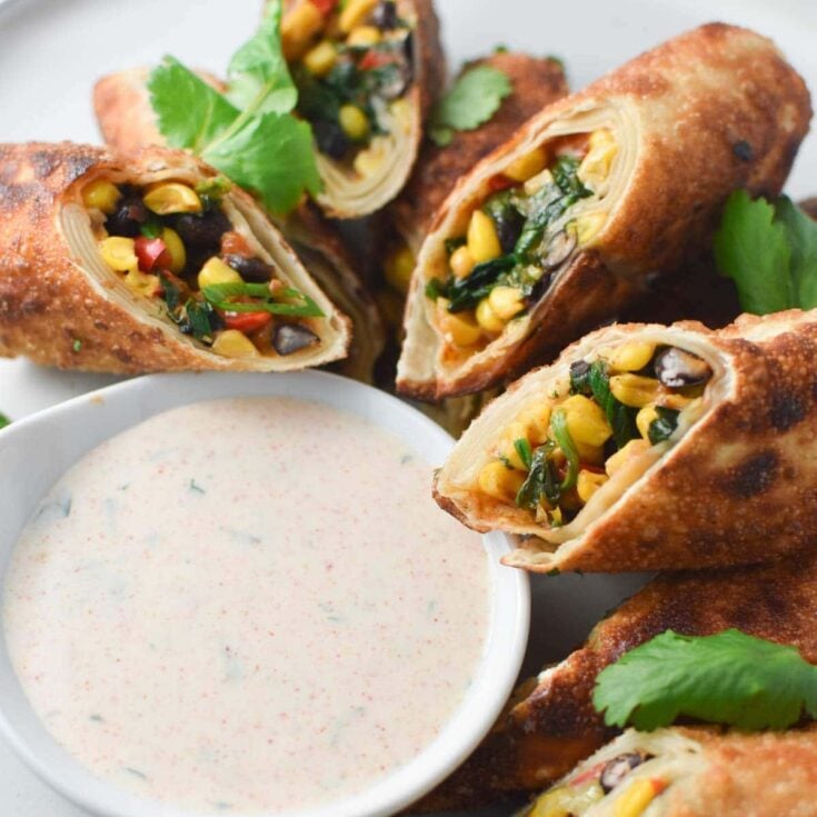 Image for Southwestern Egg Rolls (Air Fryer Recipe)