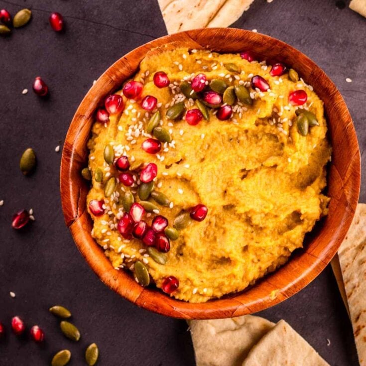 Image for Roasted Pumpkin Hummus (1 Cup)