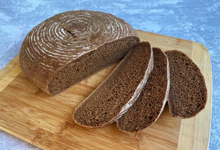 German Dark Rye Bread Recipe • The Good Hearted Woman