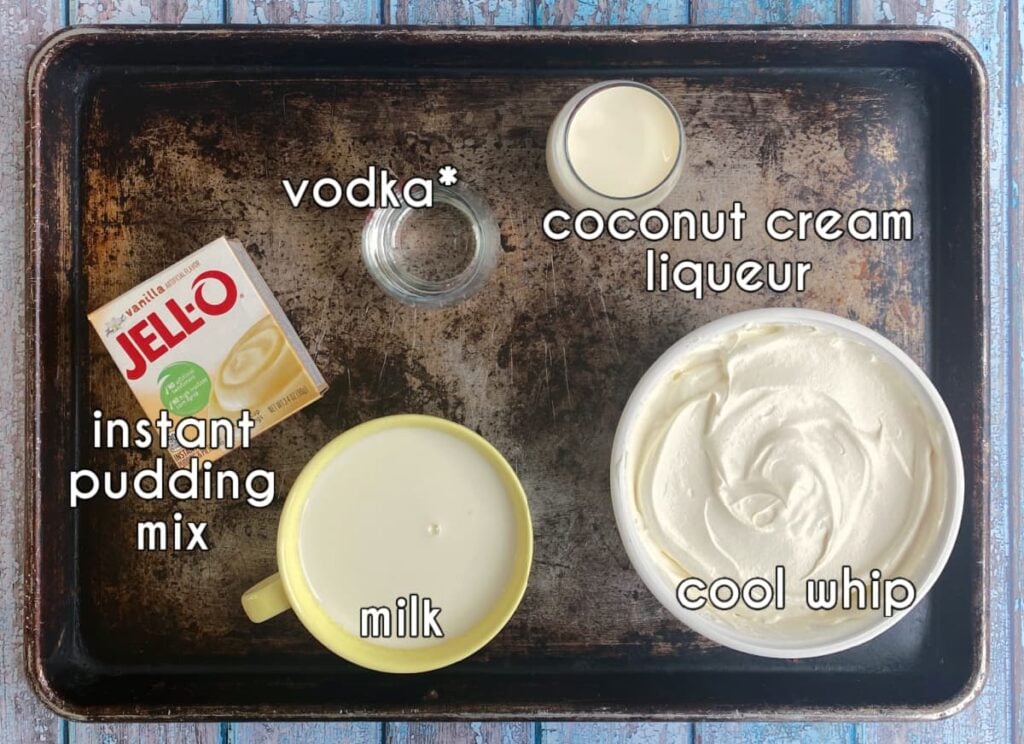 Coconut Cream Pudding Shots • The Good Hearted Woman