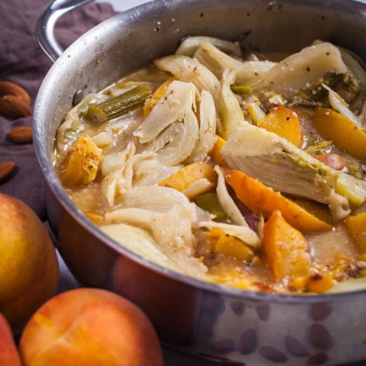Image for Braised Fennel with Peaches