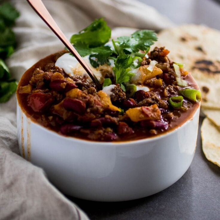Image for Peach Whiskey Chili