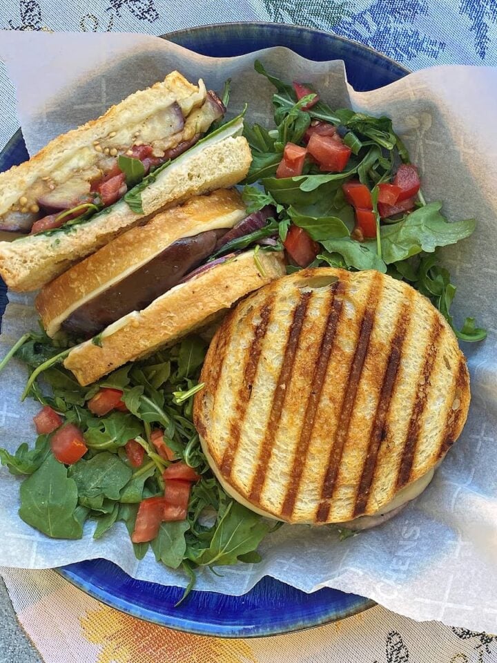 Easy BakednotFried Eggplant Parmesan • The Good Hearted Woman