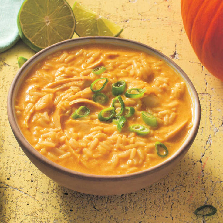 Pumpkin Curry Turkey Soup