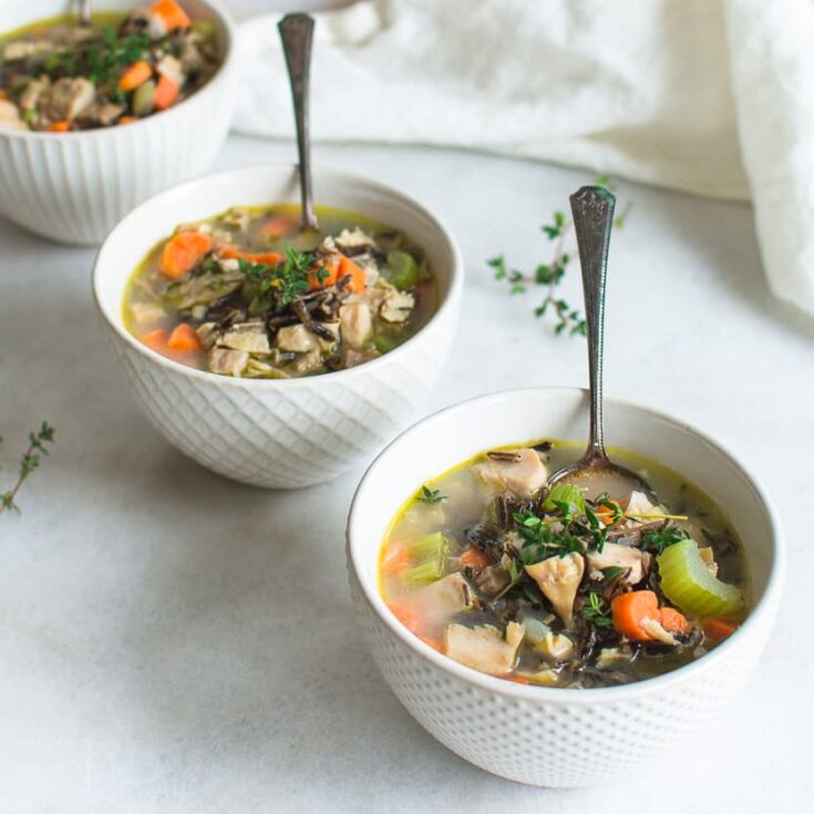 Turkey and Wild Rice Soup