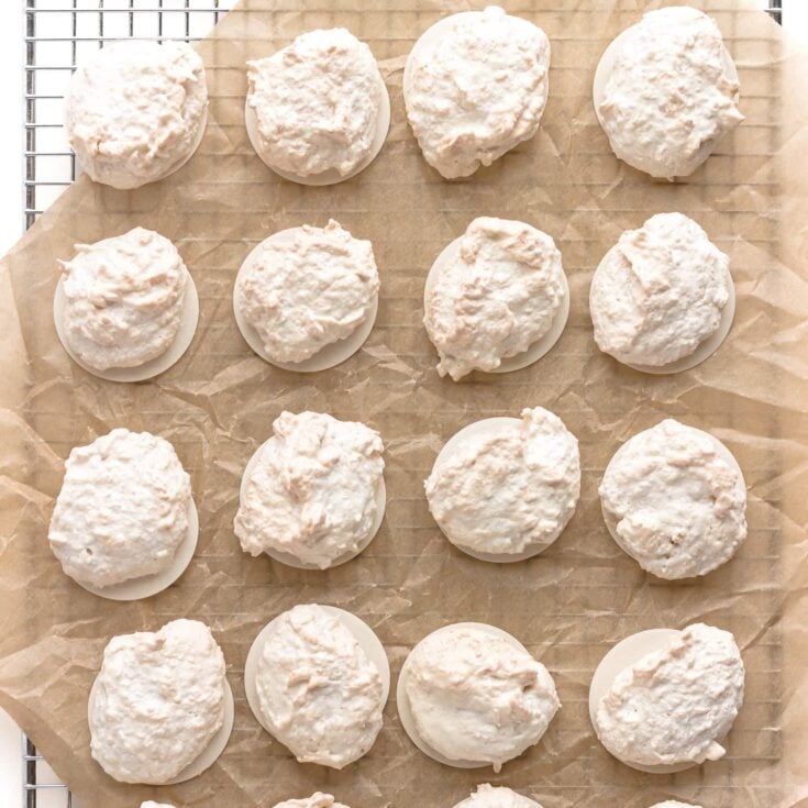 Image for German Coconut Macaroons (Kokosmakronen)