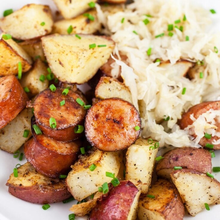 Image for Sheet Pan Sausage and Potatoes